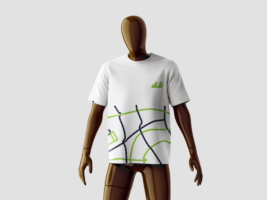 Branded t-shirt — lime