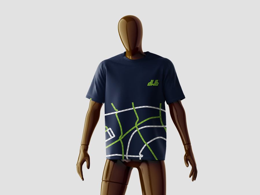 Branded t-shirt — navy