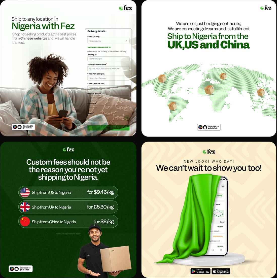 Campaign visuals