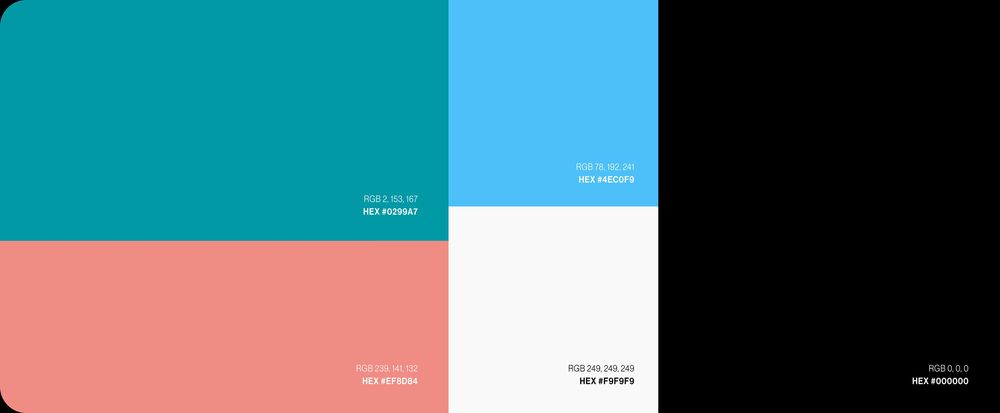 Colour and typography system